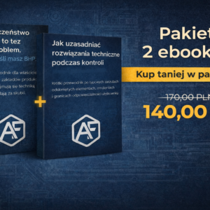 Pakiet: Bezpieczeństwo maszyn – odpowiedzialność i kontrola